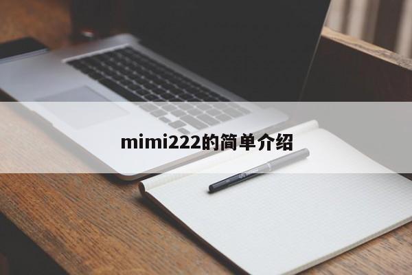mimi222的简单介绍